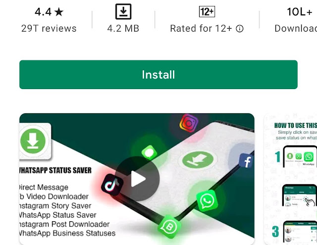 Status Download for WhatsApp App