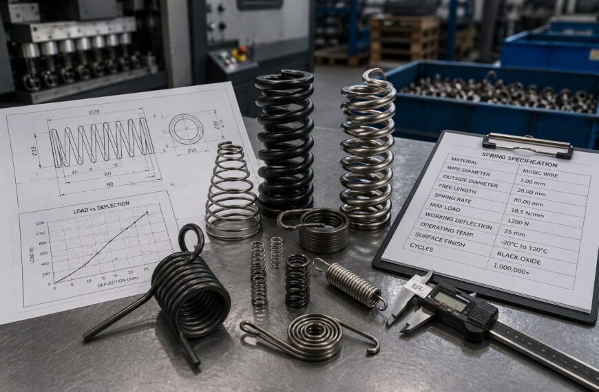 Custom springs for industrial use explained