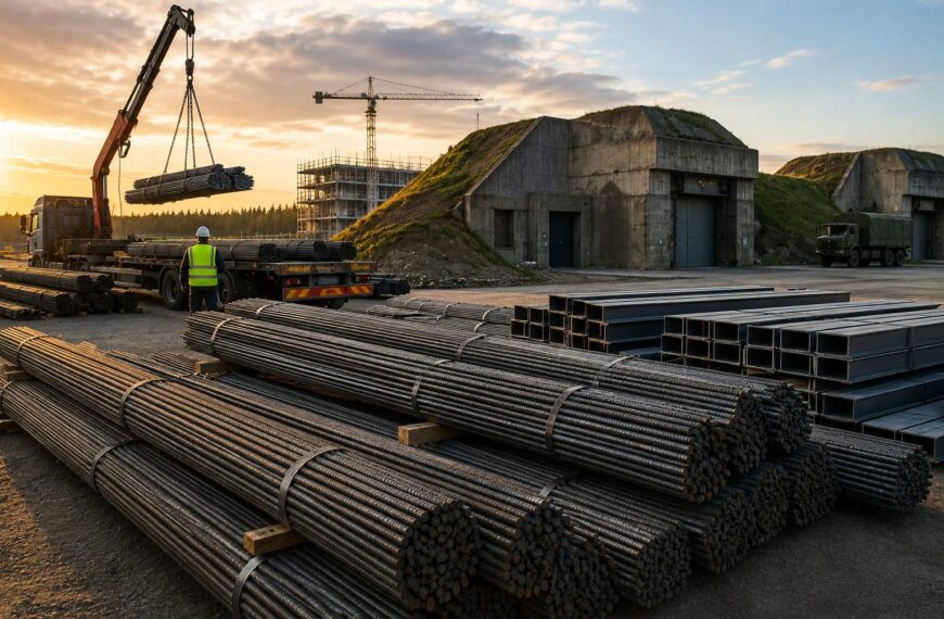 Steel Supplier Demand Surges As Baltic Defense Builds